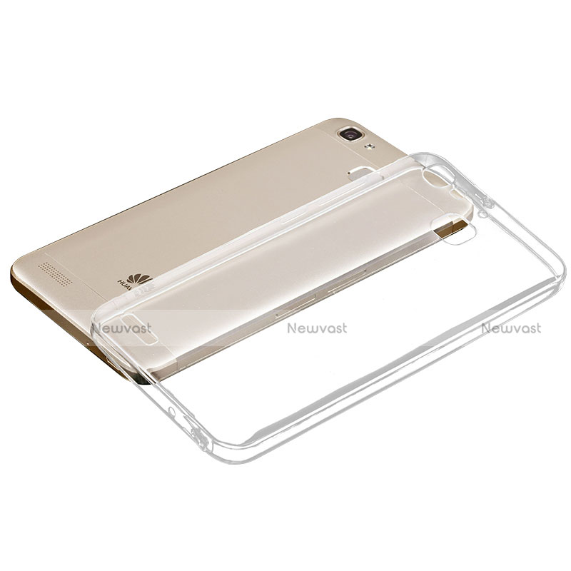 Ultra-thin Transparent TPU Soft Case T01 for Huawei Enjoy 5S Clear