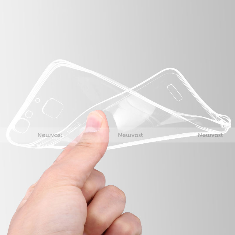 Ultra-thin Transparent TPU Soft Case T01 for Huawei Enjoy 5S Clear