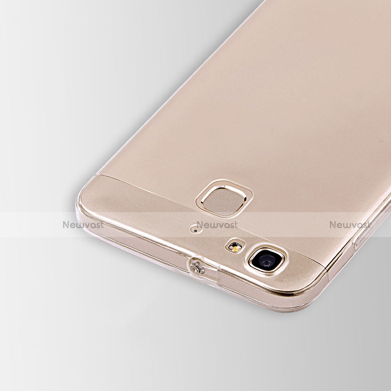 Ultra-thin Transparent TPU Soft Case T01 for Huawei G8 Mini Clear