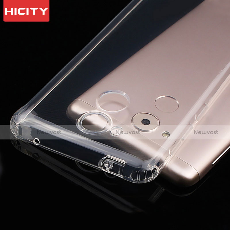 Ultra-thin Transparent TPU Soft Case T01 for Huawei Honor 6C Clear