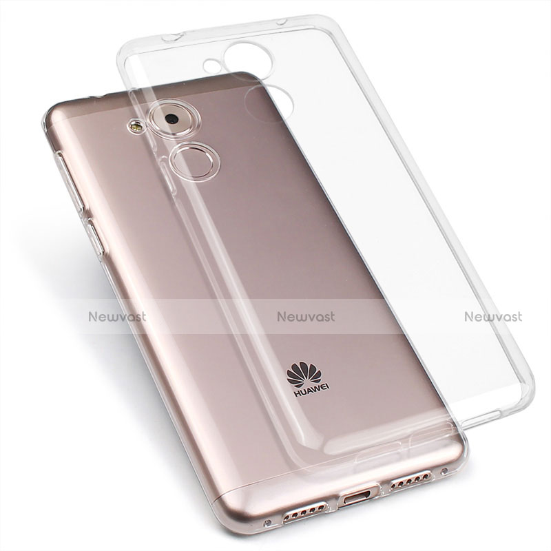 Ultra-thin Transparent TPU Soft Case T01 for Huawei Honor 6C Clear