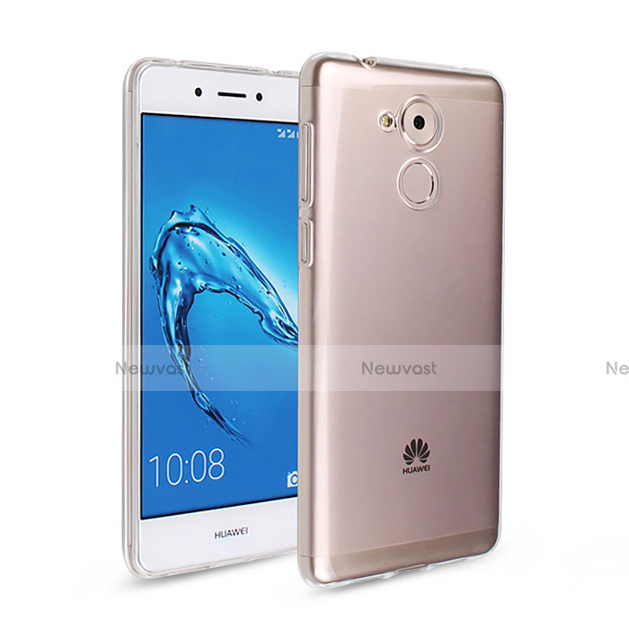 Ultra-thin Transparent TPU Soft Case T01 for Huawei Honor 6C Clear