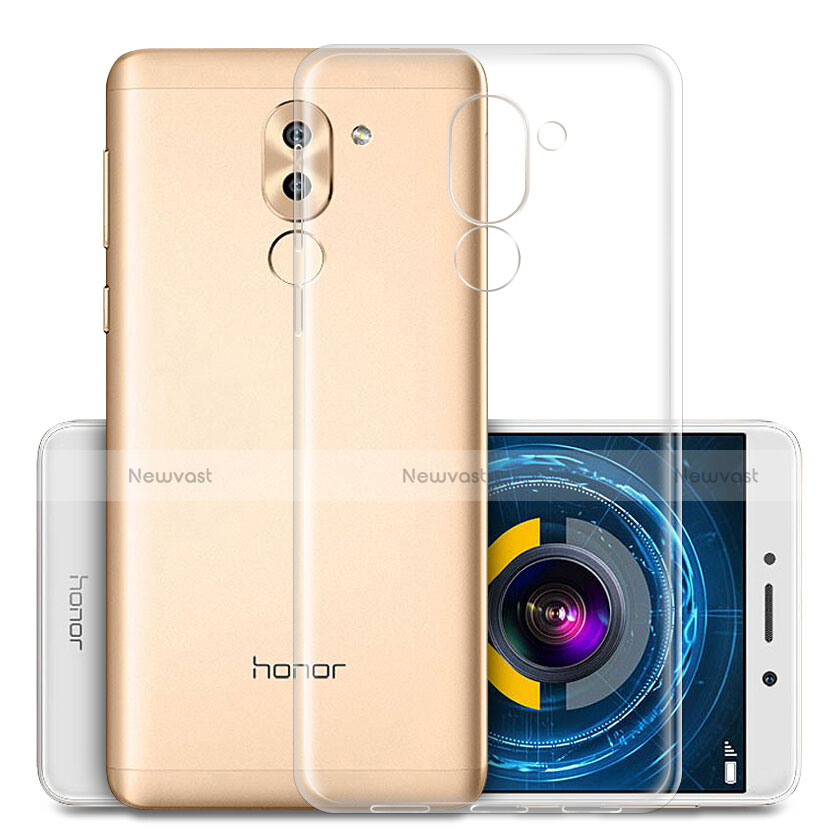 Ultra-thin Transparent TPU Soft Case T01 for Huawei Honor 6X Clear