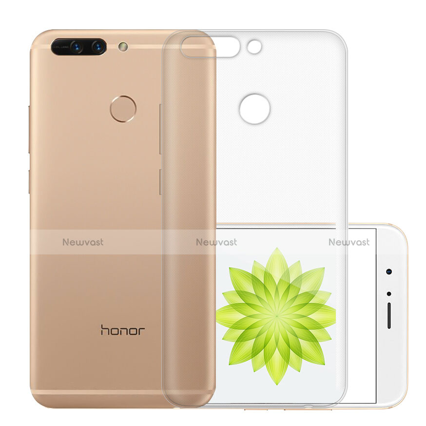 Ultra-thin Transparent TPU Soft Case T01 for Huawei Honor 8 Pro Clear