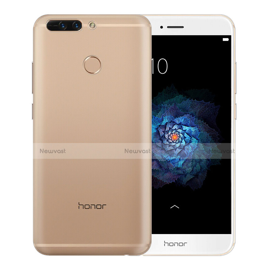 Ultra-thin Transparent TPU Soft Case T01 for Huawei Honor 8 Pro Clear