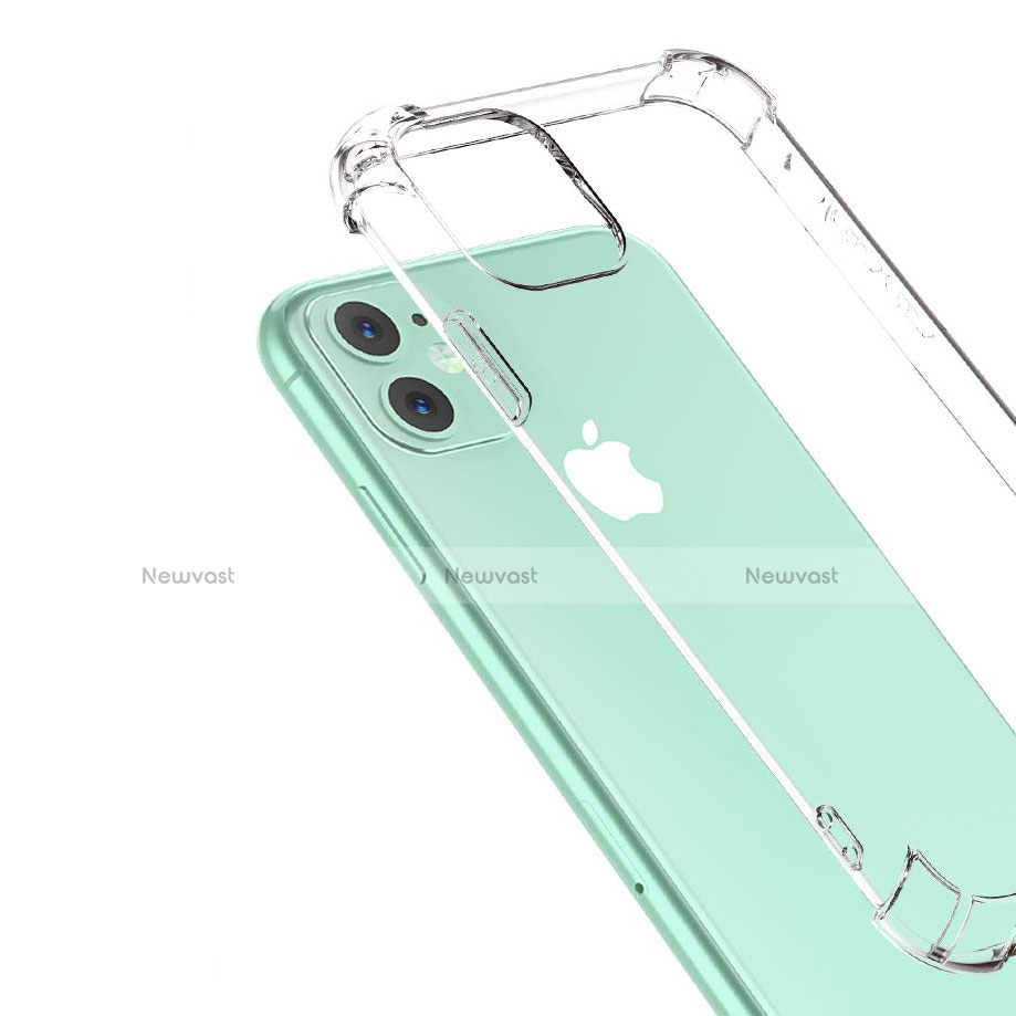 Ultra-thin Transparent TPU Soft Case T02 for Apple iPhone 11 Clear