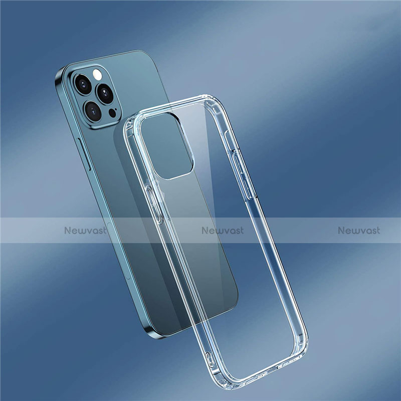 Ultra-thin Transparent TPU Soft Case T02 for Apple iPhone 12 Pro Clear