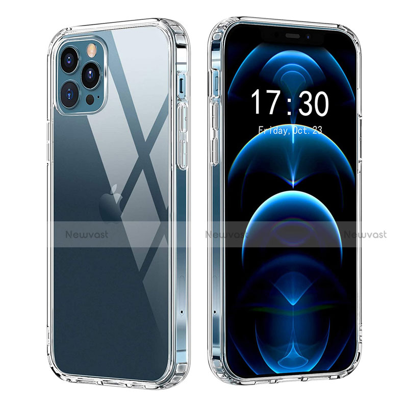 Ultra-thin Transparent TPU Soft Case T02 for Apple iPhone 12 Pro Max Clear
