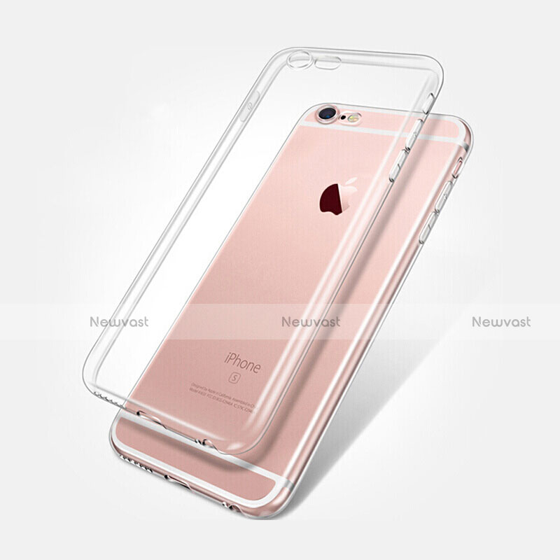 Ultra-thin Transparent TPU Soft Case T02 for Apple iPhone 6S Clear