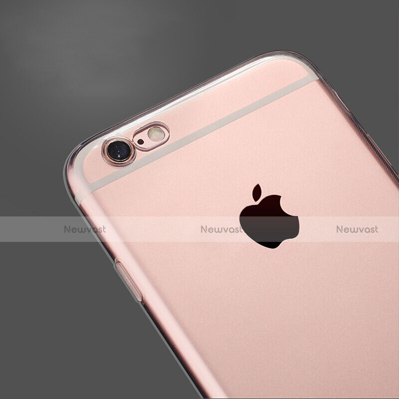 Ultra-thin Transparent TPU Soft Case T02 for Apple iPhone 6S Plus Clear