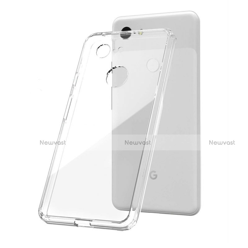 Ultra-thin Transparent TPU Soft Case T02 for Google Pixel 3 XL Clear