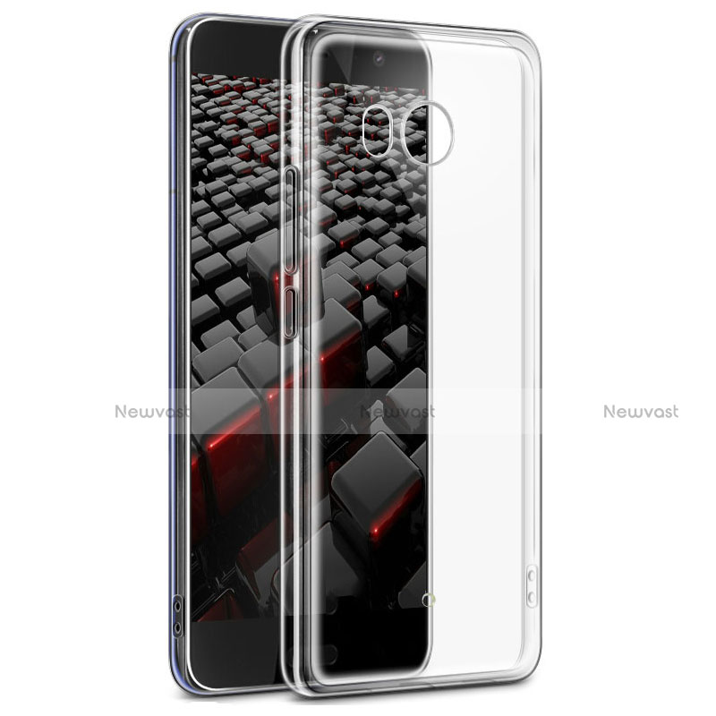 Ultra-thin Transparent TPU Soft Case T02 for HTC U11 Clear