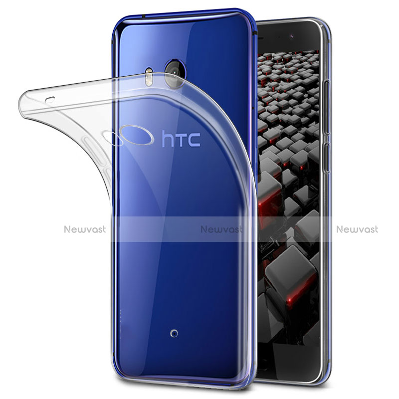 Ultra-thin Transparent TPU Soft Case T02 for HTC U11 Clear