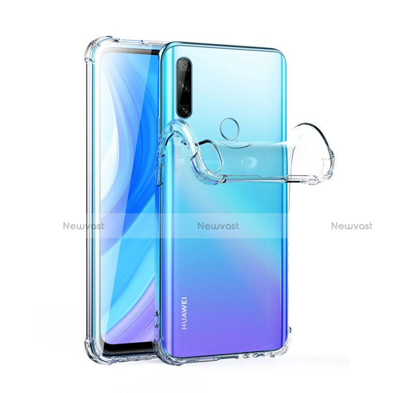 Ultra-thin Transparent TPU Soft Case T02 for Huawei Enjoy 10 Plus Clear