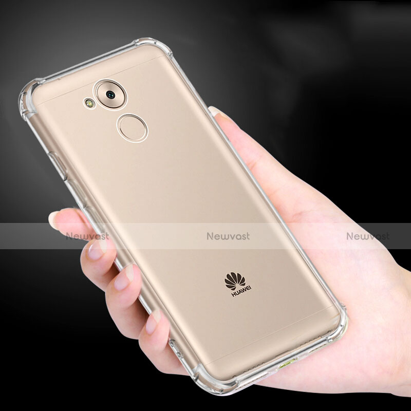 Ultra-thin Transparent TPU Soft Case T02 for Huawei Enjoy 6S Clear