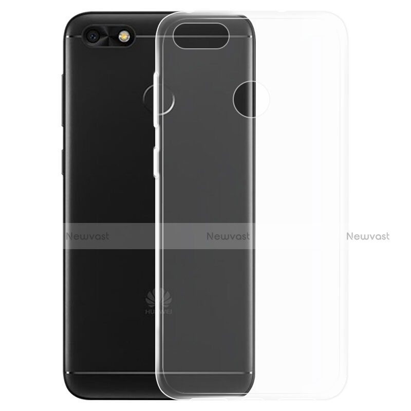 Ultra-thin Transparent TPU Soft Case T02 for Huawei Enjoy 7 Clear