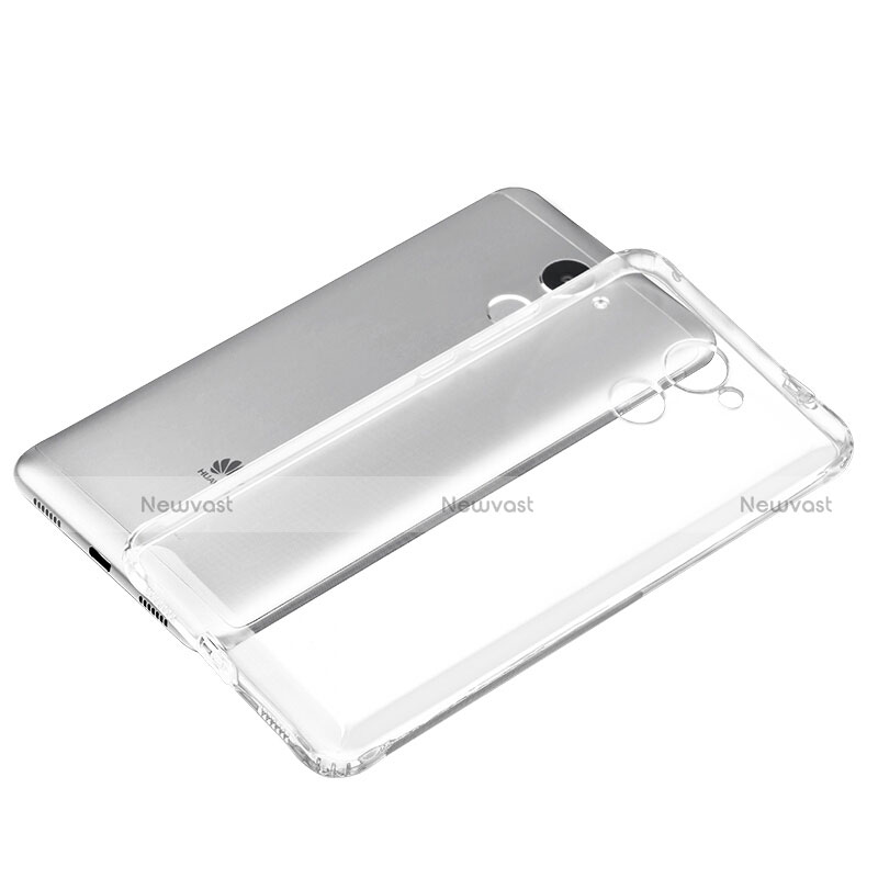 Ultra-thin Transparent TPU Soft Case T02 for Huawei Enjoy 7 Plus Clear