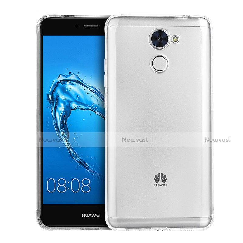 Ultra-thin Transparent TPU Soft Case T02 for Huawei Enjoy 7 Plus Clear