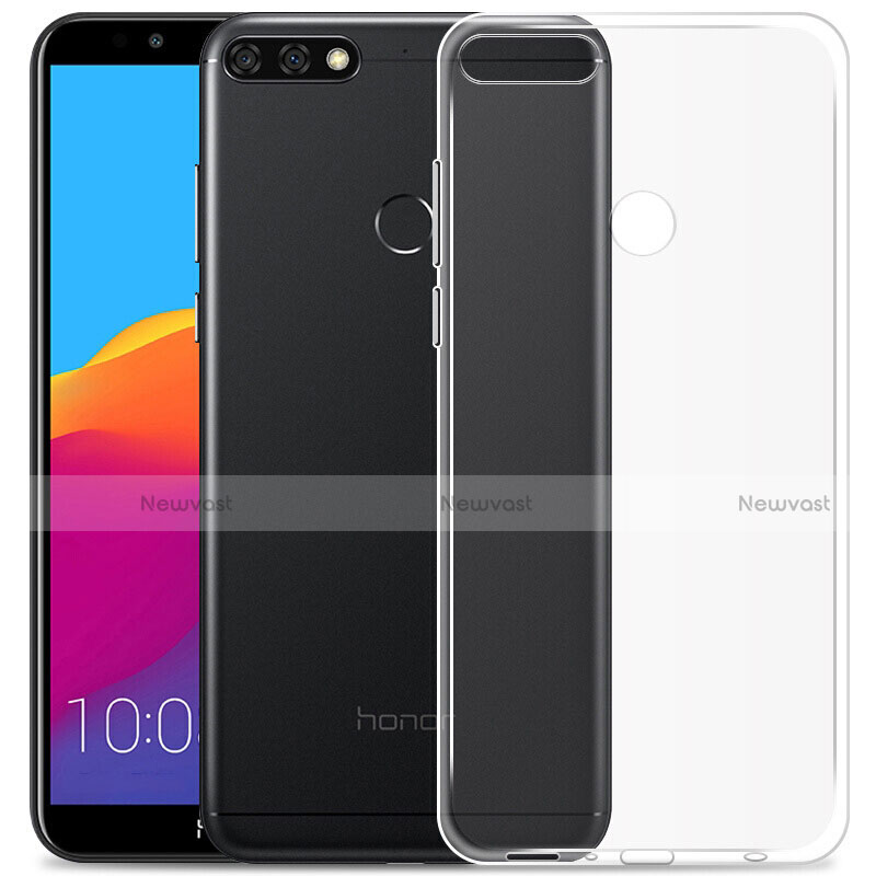 Ultra-thin Transparent TPU Soft Case T02 for Huawei Enjoy 8 Clear