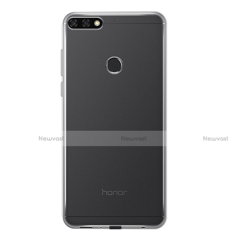 Ultra-thin Transparent TPU Soft Case T02 for Huawei Enjoy 8 Clear