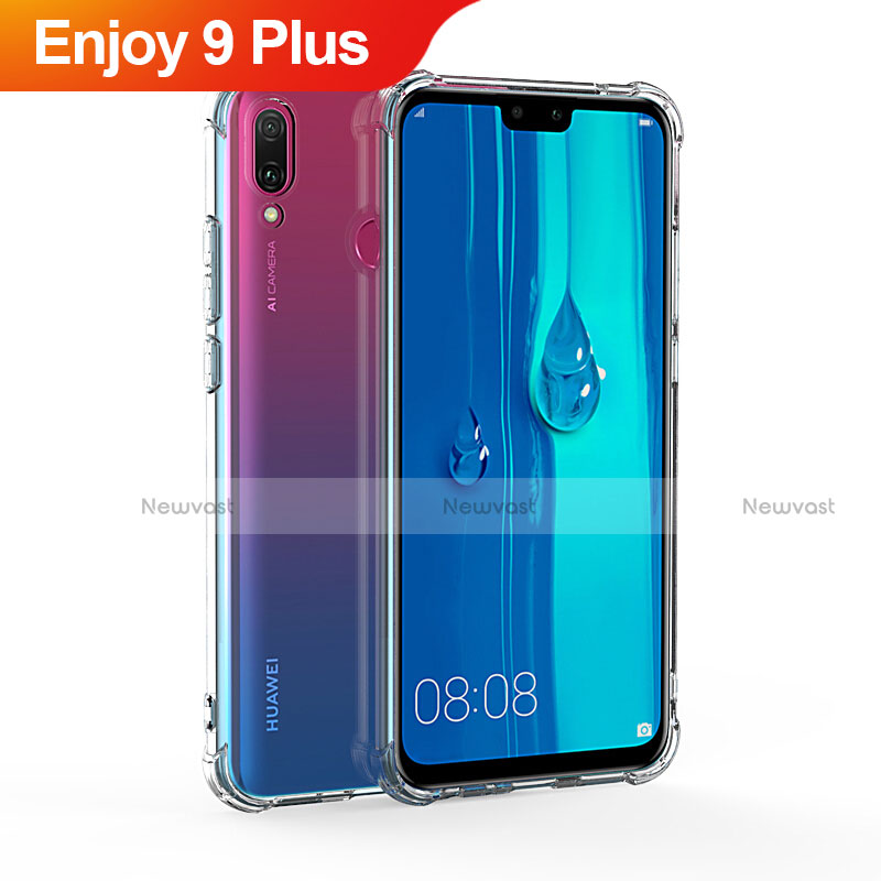 Ultra-thin Transparent TPU Soft Case T02 for Huawei Enjoy 9 Plus Clear