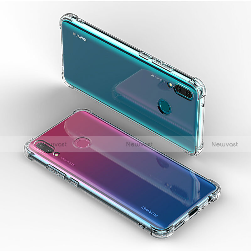 Ultra-thin Transparent TPU Soft Case T02 for Huawei Enjoy 9 Plus Clear