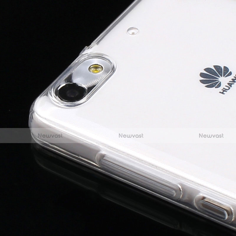 Ultra-thin Transparent TPU Soft Case T02 for Huawei G Play Mini Clear
