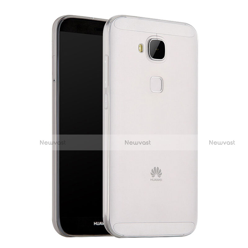Ultra-thin Transparent TPU Soft Case T02 for Huawei G7 Plus Clear