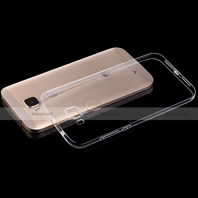 Ultra-thin Transparent TPU Soft Case T02 for Huawei G8 Clear