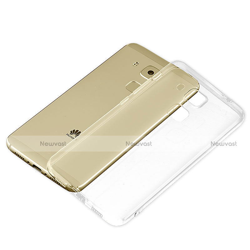 Ultra-thin Transparent TPU Soft Case T02 for Huawei G9 Plus Clear