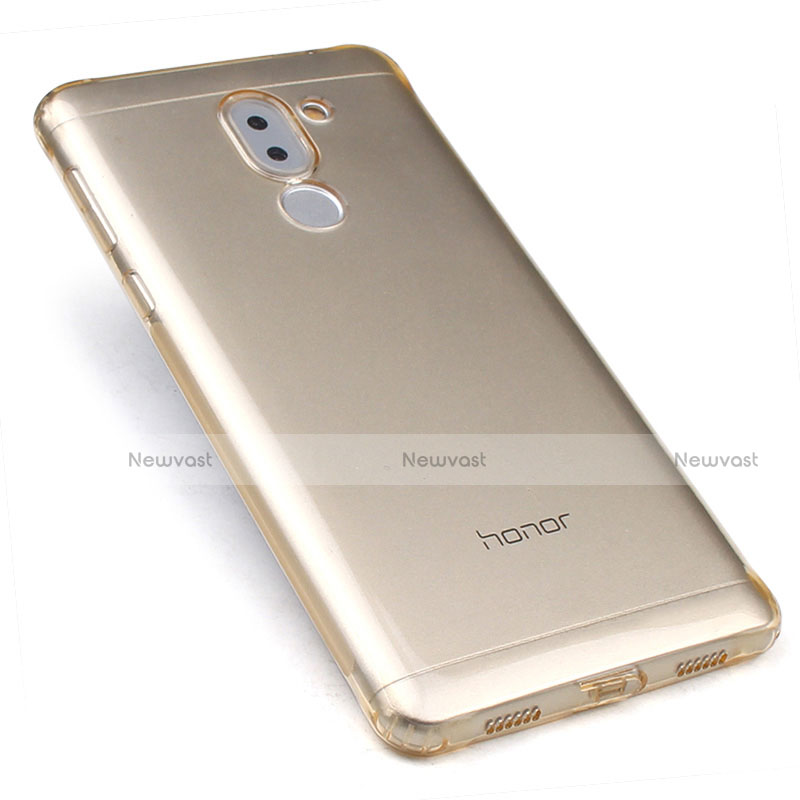 Ultra-thin Transparent TPU Soft Case T02 for Huawei GR5 (2017) Gold