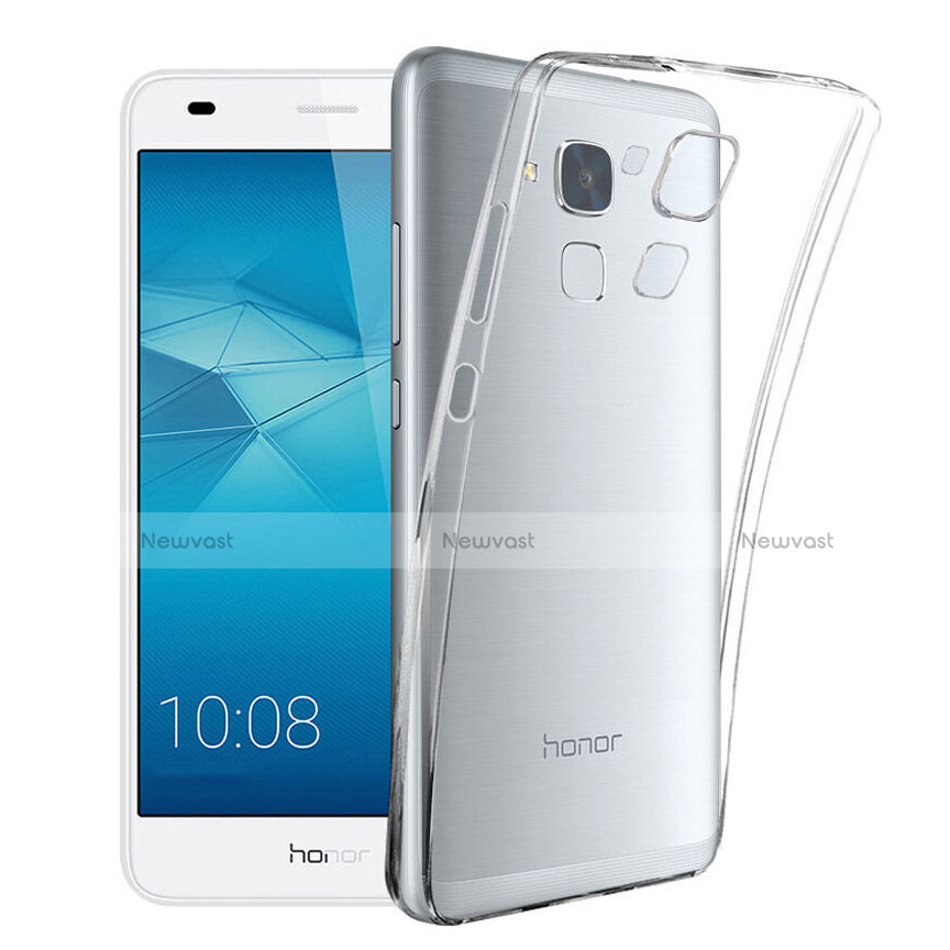 Ultra-thin Transparent TPU Soft Case T02 for Huawei GT3 Clear