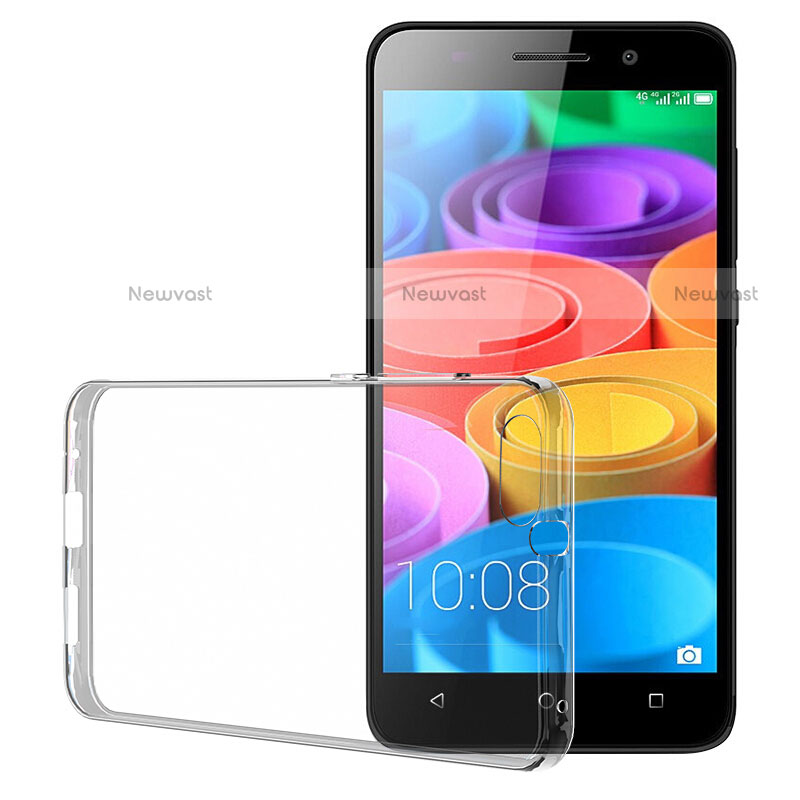Ultra-thin Transparent TPU Soft Case T02 for Huawei Honor 4X Clear