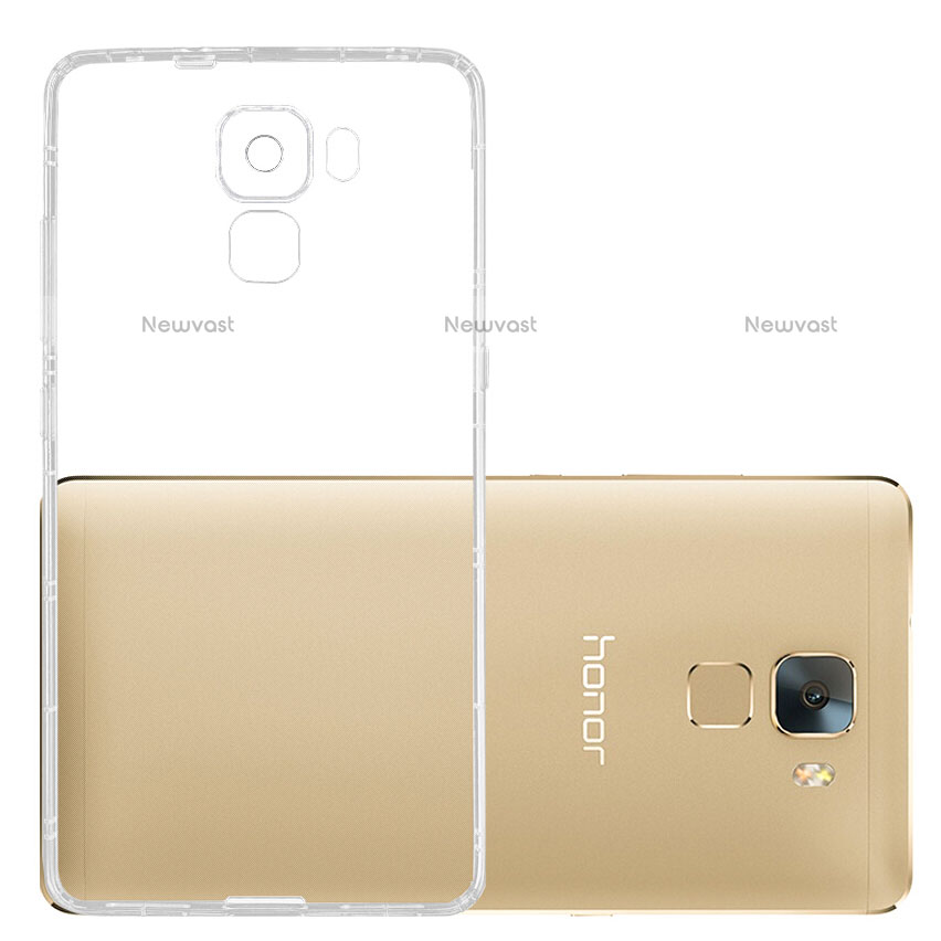 Ultra-thin Transparent TPU Soft Case T02 for Huawei Honor 7 Clear