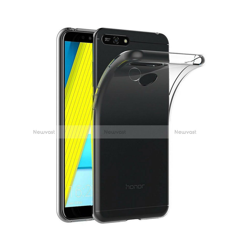 Ultra-thin Transparent TPU Soft Case T02 for Huawei Honor 7A Clear