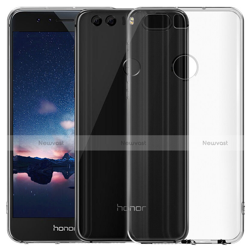 Ultra-thin Transparent TPU Soft Case T02 for Huawei Honor 8 Clear