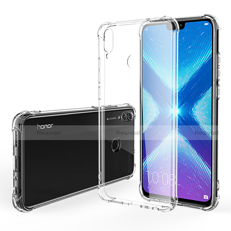 Ultra-thin Transparent TPU Soft Case T02 for Huawei Honor 8X Clear