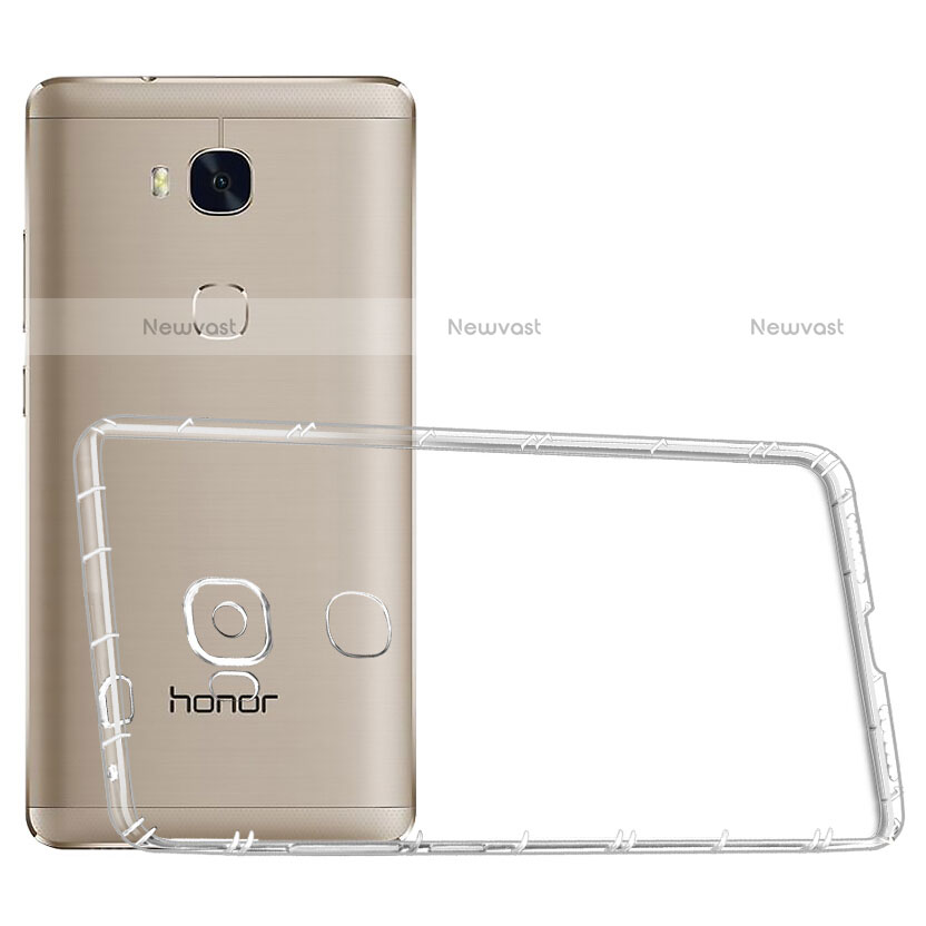 Ultra-thin Transparent TPU Soft Case T02 for Huawei Honor Play 5X Clear