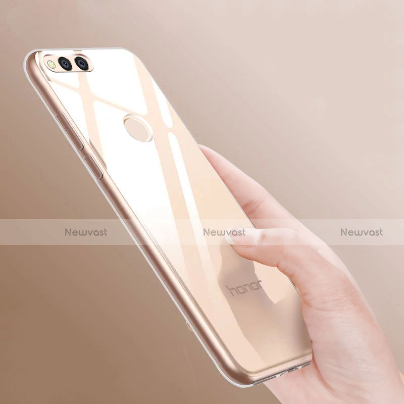 Ultra-thin Transparent TPU Soft Case T02 for Huawei Honor Play 7X Clear