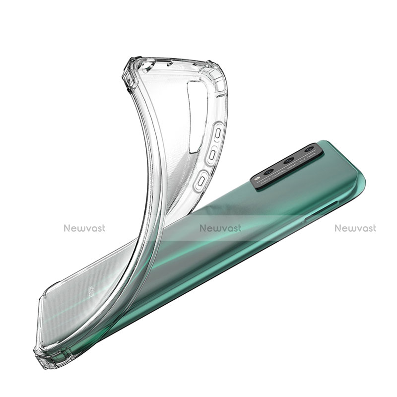 Ultra-thin Transparent TPU Soft Case T02 for Huawei Honor Play4T Pro Clear
