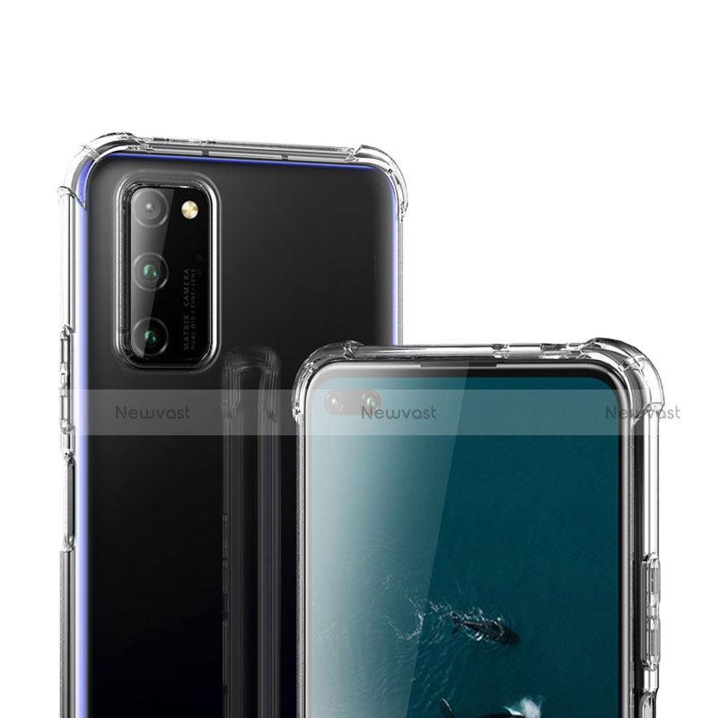 Ultra-thin Transparent TPU Soft Case T02 for Huawei Honor View 30 Pro 5G Clear
