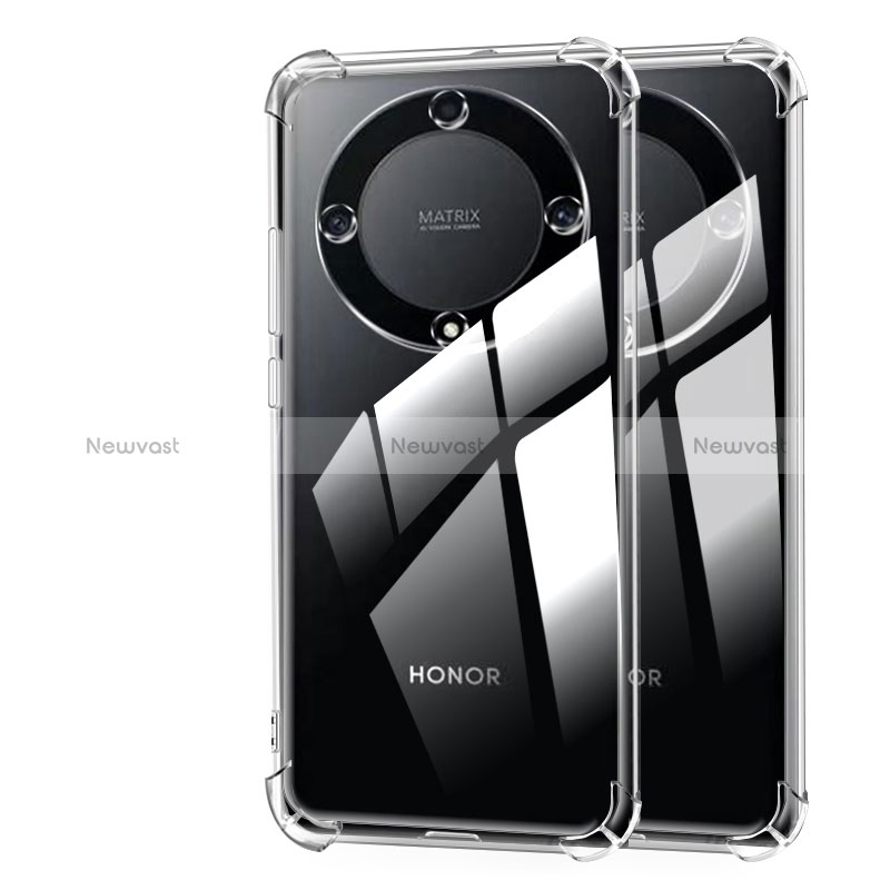 Ultra-thin Transparent TPU Soft Case T02 for Huawei Honor X9b 5G Clear