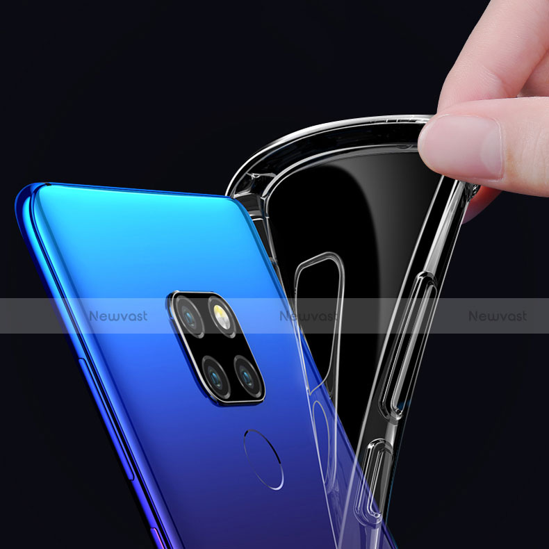 Ultra-thin Transparent TPU Soft Case T02 for Huawei Mate 20 X Clear