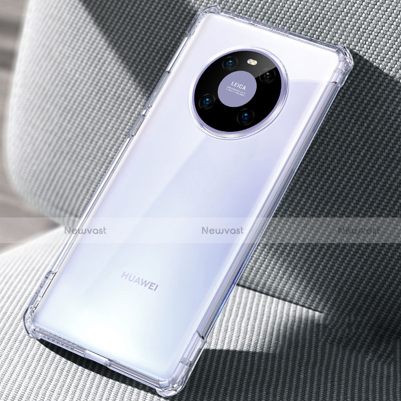 Ultra-thin Transparent TPU Soft Case T02 for Huawei Mate 40 Pro Clear