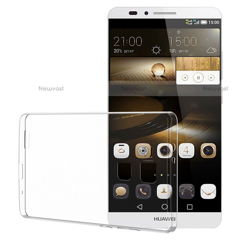 Ultra-thin Transparent TPU Soft Case T02 for Huawei Mate 7 Clear