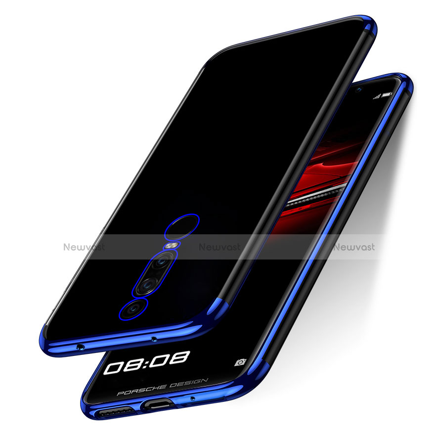 Ultra-thin Transparent TPU Soft Case T02 for Huawei Mate RS Blue