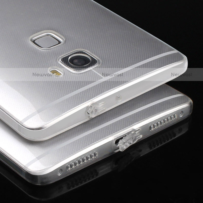 Ultra-thin Transparent TPU Soft Case T02 for Huawei Mate S Clear