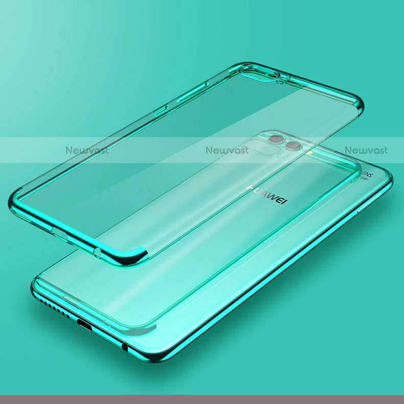 Ultra-thin Transparent TPU Soft Case T02 for Huawei Nova 2S Blue