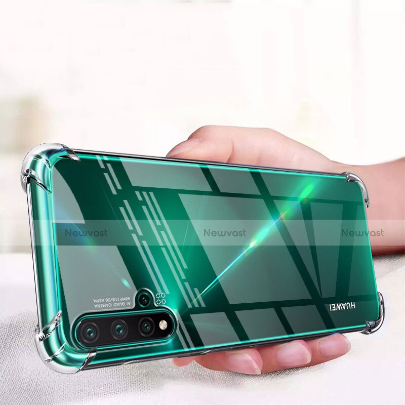 Ultra-thin Transparent TPU Soft Case T02 for Huawei Nova 5 Pro Clear