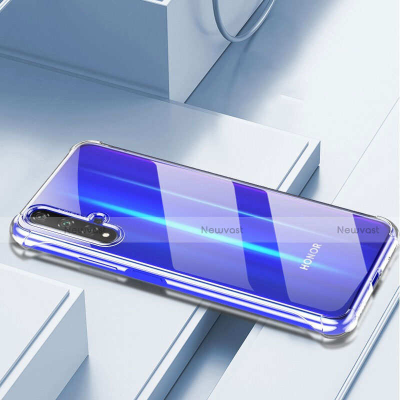 Ultra-thin Transparent TPU Soft Case T02 for Huawei Nova 5T Clear